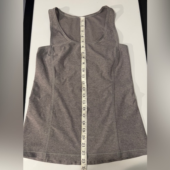 Lululemon Unique Braided Back Gray Women's Tank Top Size 6 - Picture 5 of 12